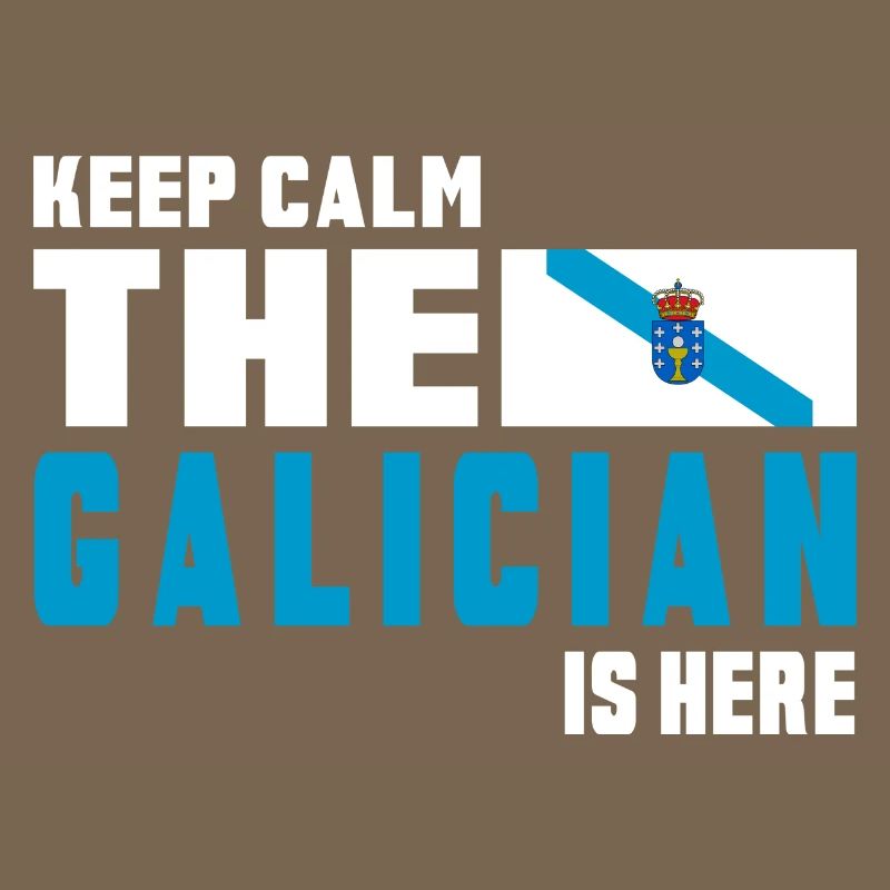 Drapeaux de Galice Keep Calm