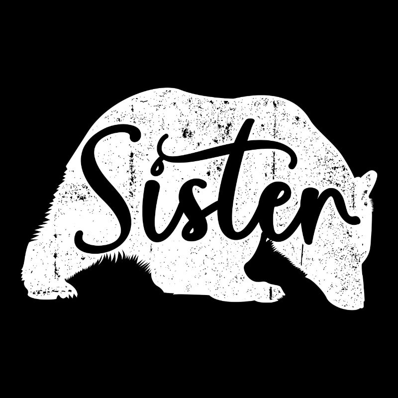 Silhouette de cochon soeur