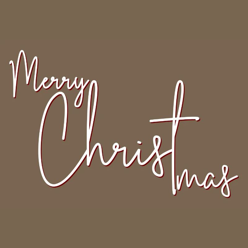 Script Cramoisi Joyeux Noël