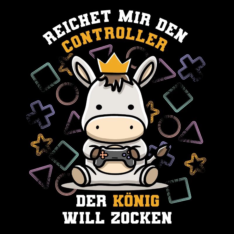 Reichet mir den controller der König will zocken