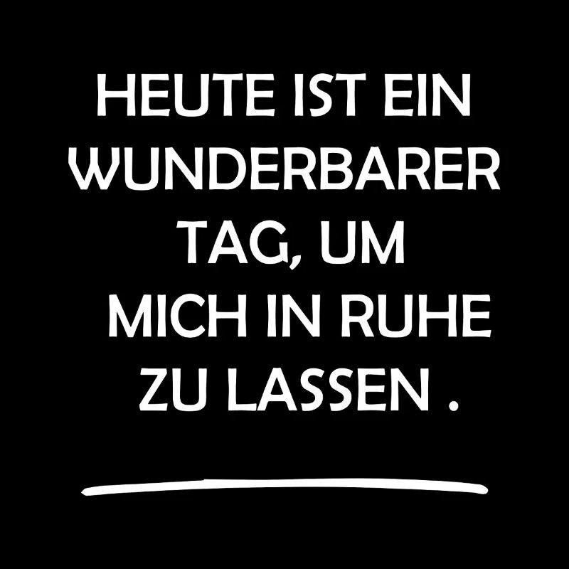 Wunderbarer Tag Ruhe genießen