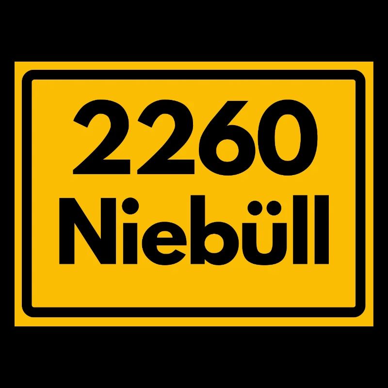 ANCIEN CODE POSTAL RÉTRO 2260 NIEBÜLL – MER DU NORD