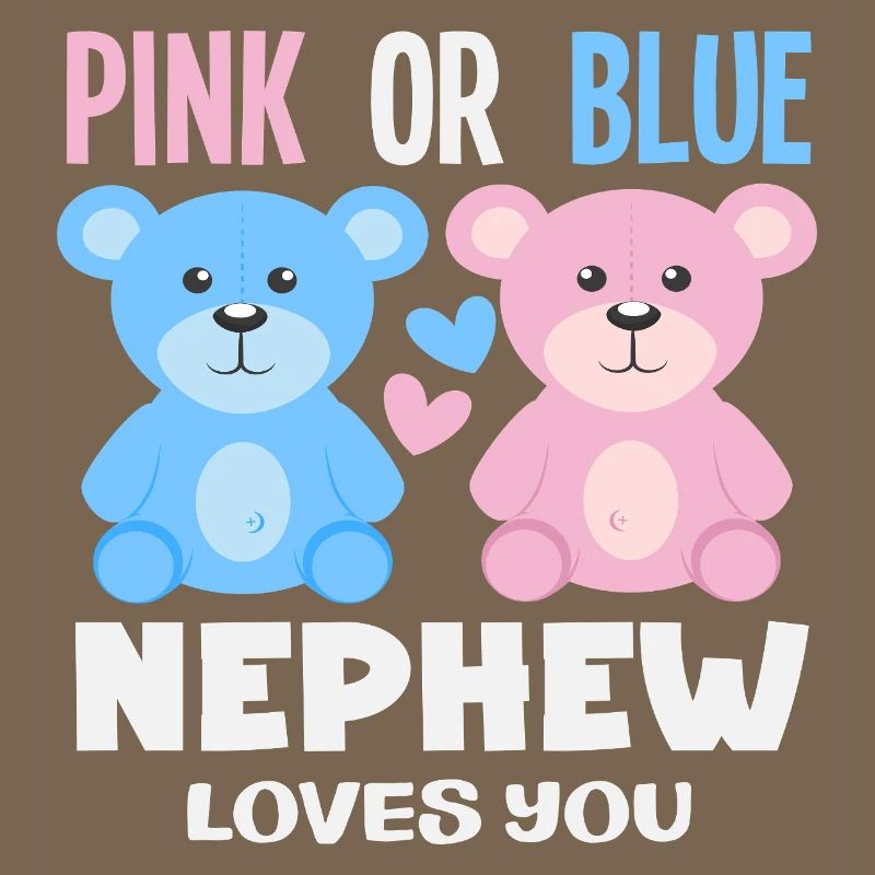 Pink Oder Blau Neffe Liebt Dich