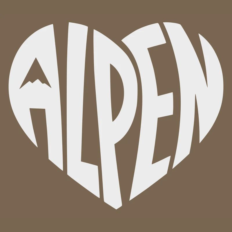 Alpine Heart Design - Variable Design Colour