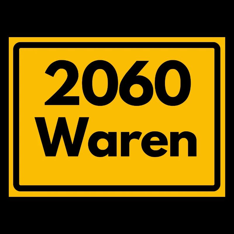 ANCIEN CODE POSTAL RÉTRO 2060 WAREN MÜRITZ