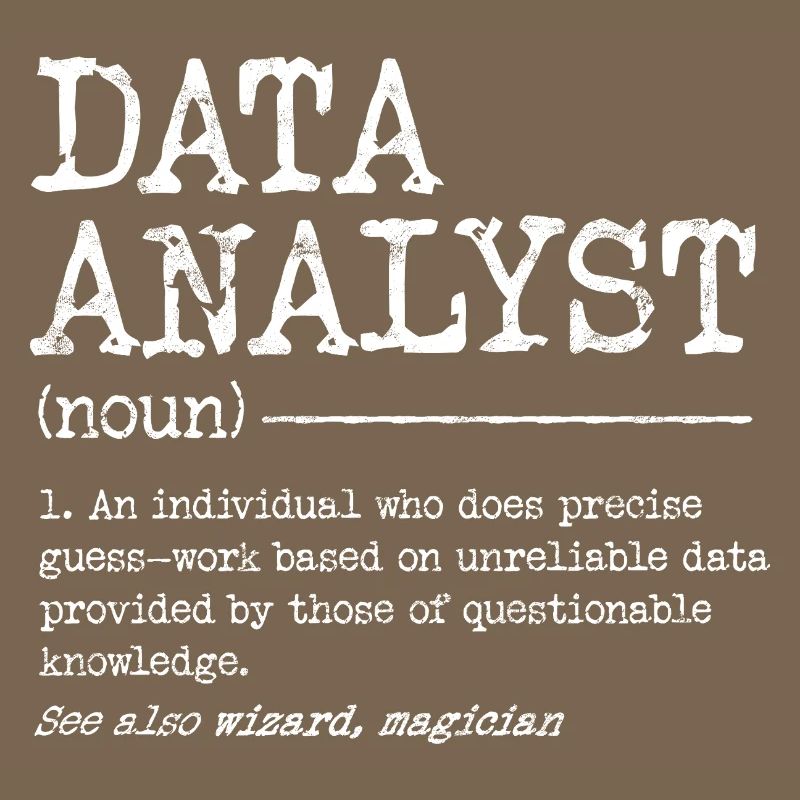 Data Analyst Meme Tee