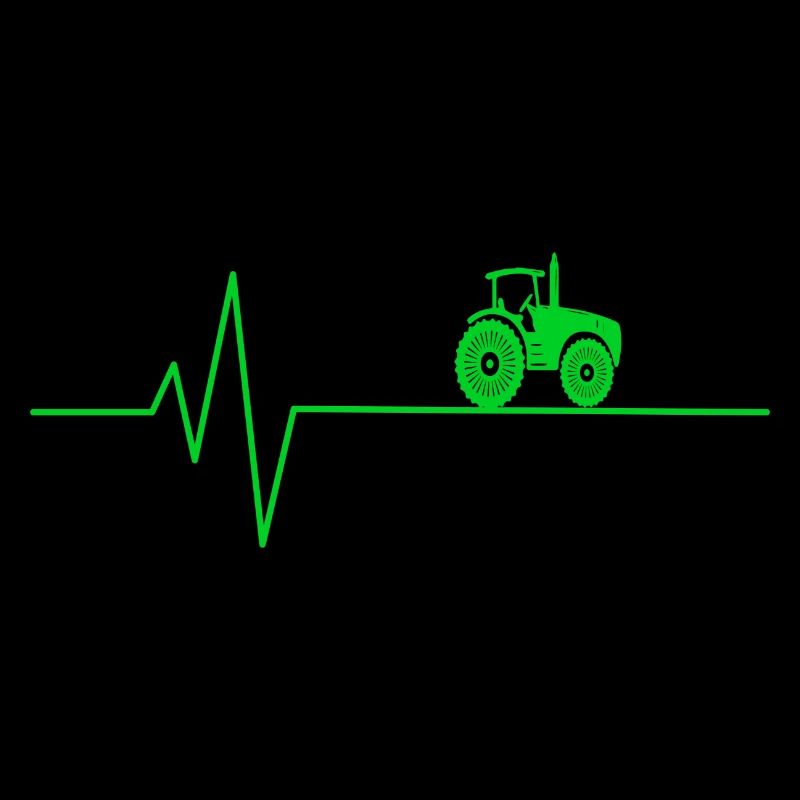 Tractor Heartbeat Farmer
