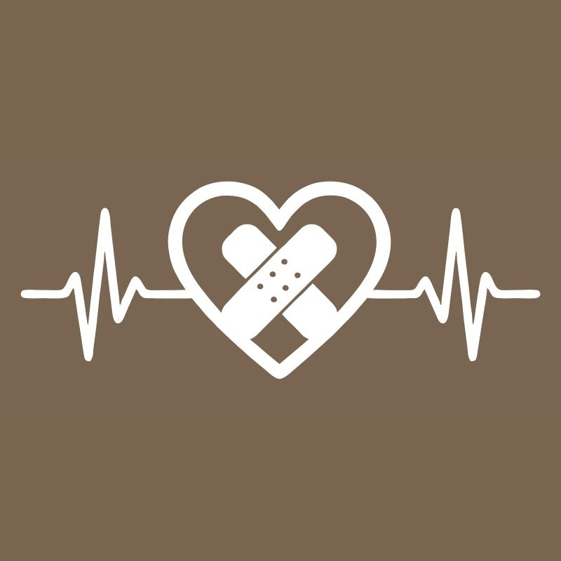 Cœur + Aide-soignant – Super Parent Aide-soignant