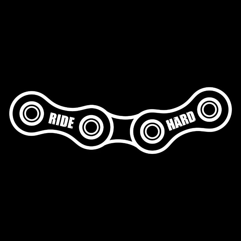 Conception de chaîne de vélo Ride Hard