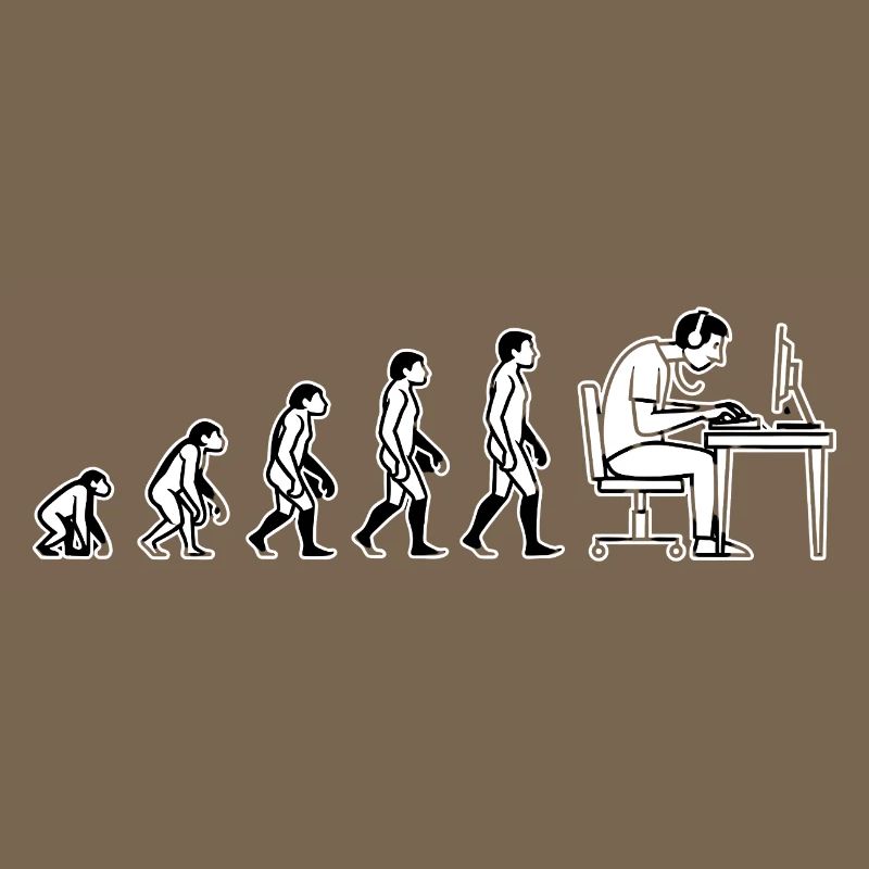 Evolution ends at the computer – Humor Design