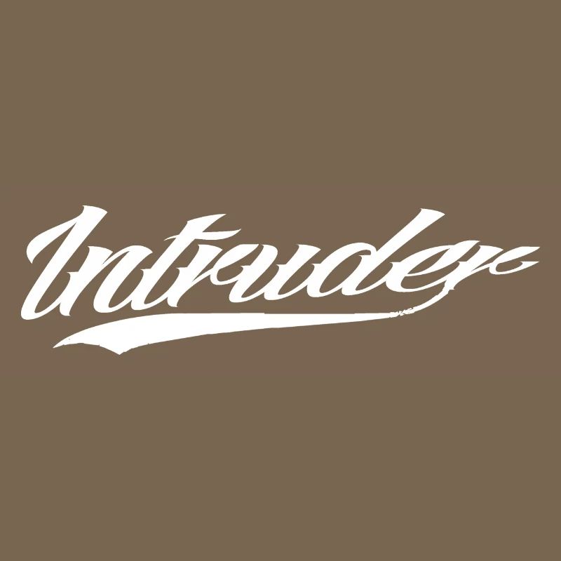 intruder hacker eindringling clan sticker computer