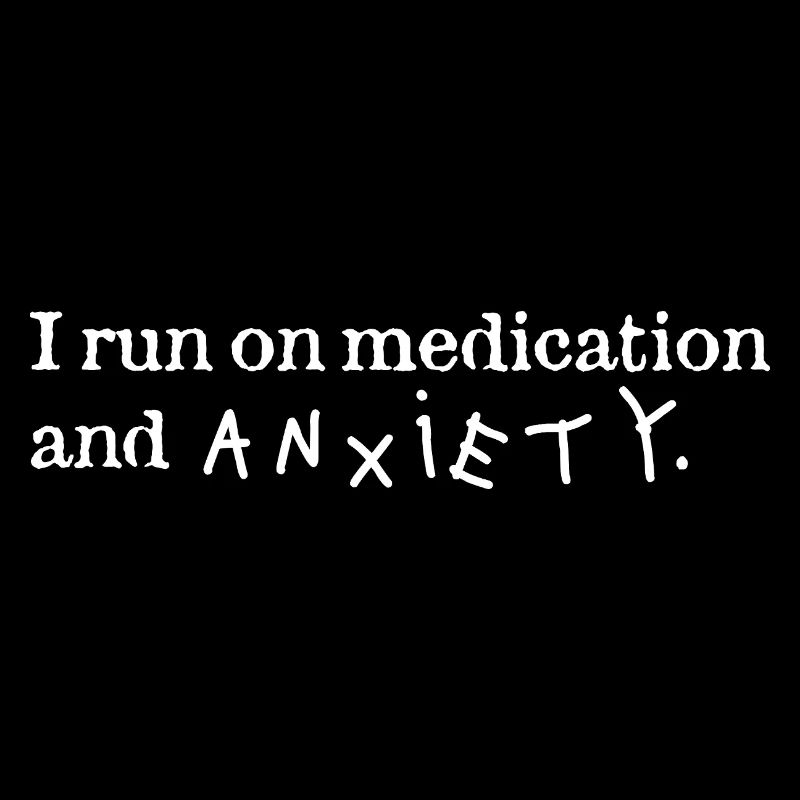 Je cours avec des médicaments et de l’anxiété