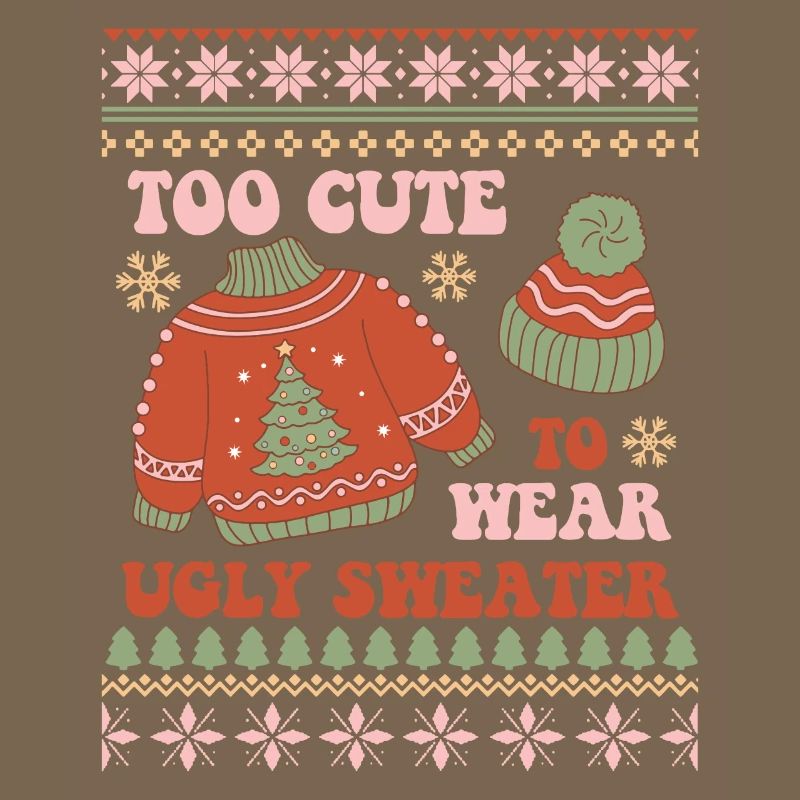 Pull de Noël moche