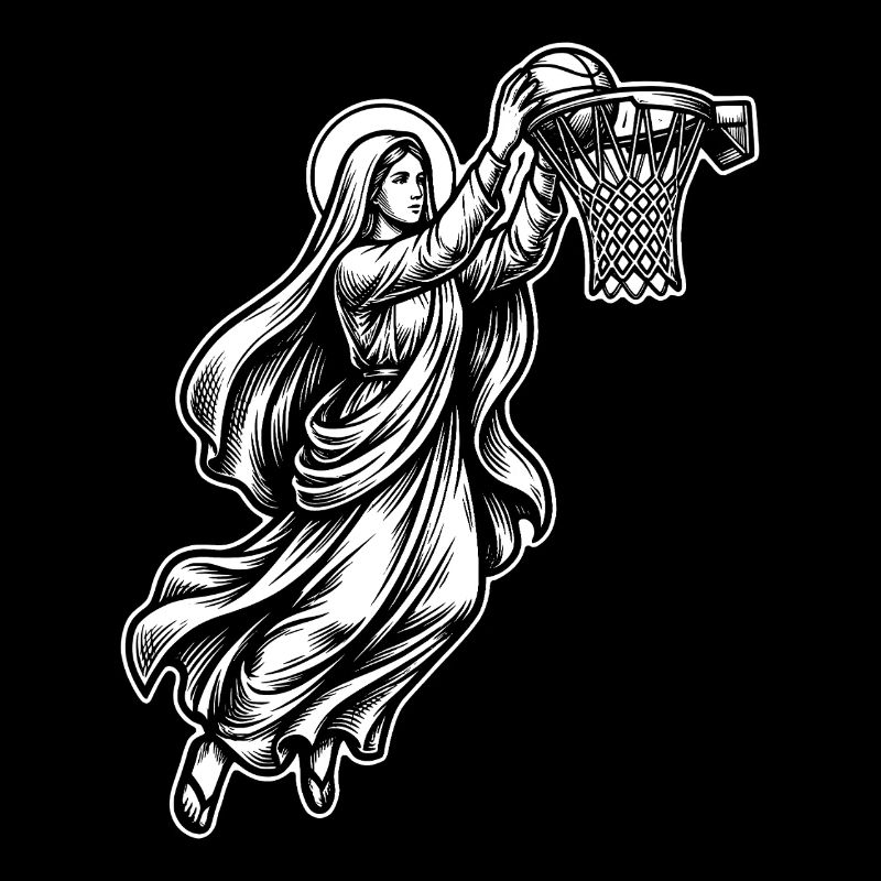 Slam Dunk Mary - Mème drôle de basket