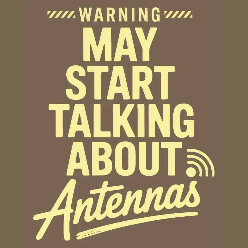 Affiche de discussion sur l’antenne de la satire rétro tech