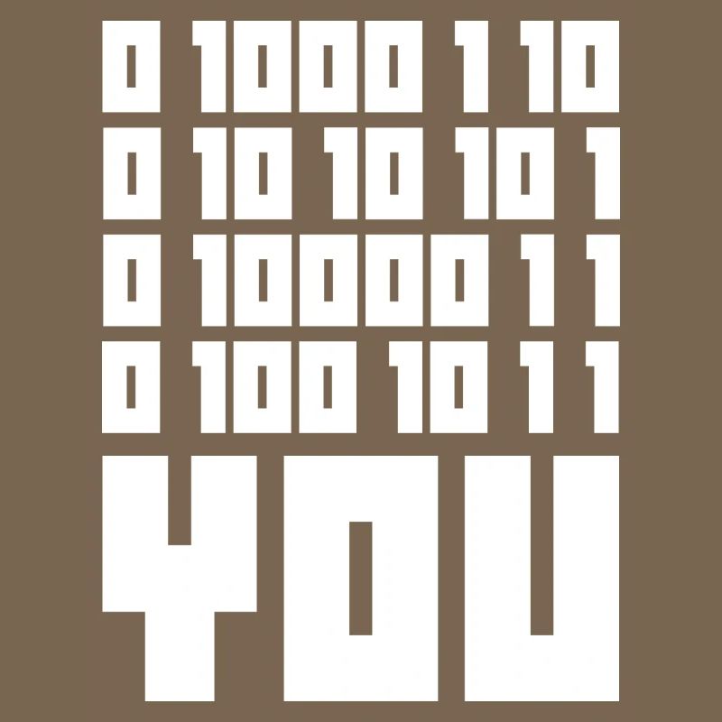 Binary Code F**k YOU – Geek Code & Nerd Humo