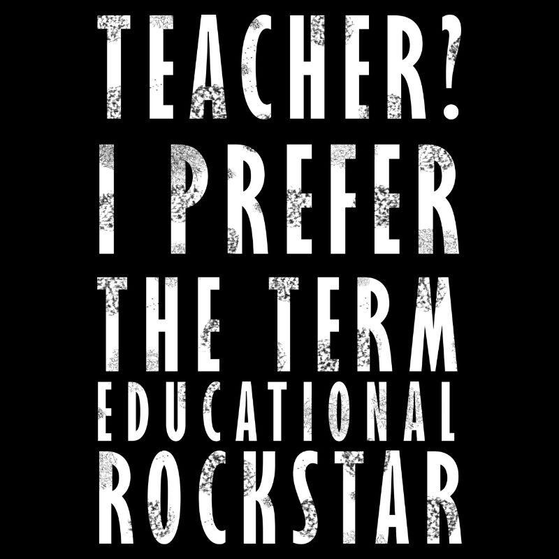 Professeur Rock Star - Funny Teacher Design