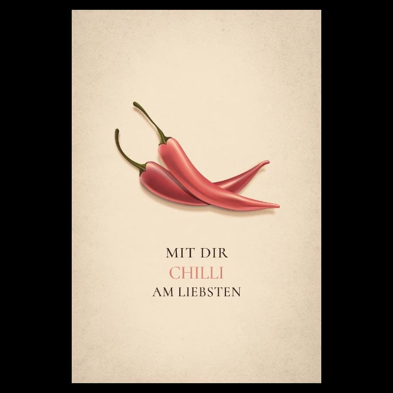 Mit dir Chilli am liebsten