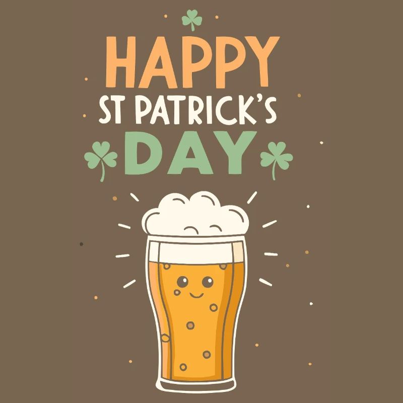 Pinte joyeuse Saint-Patrick