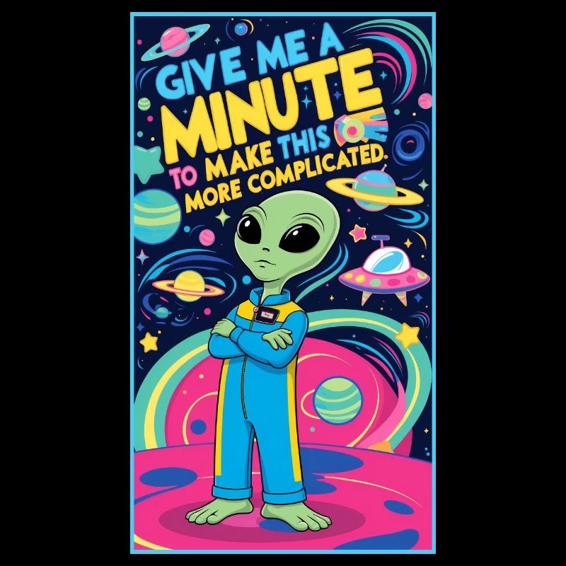 Geben Sie mir eine Minute, um das komplizierter zu machen