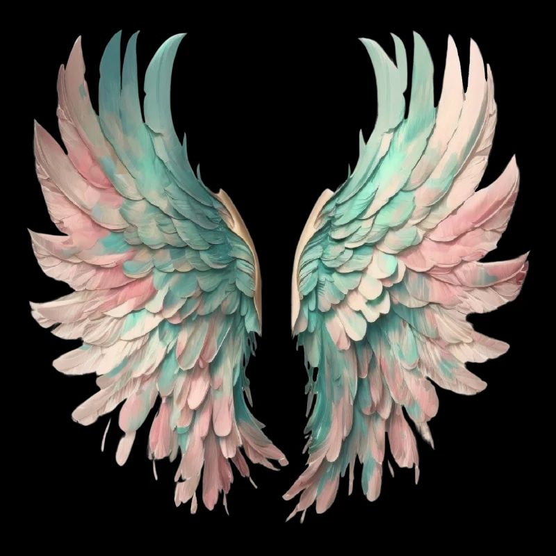 Ailes pastel éthérées