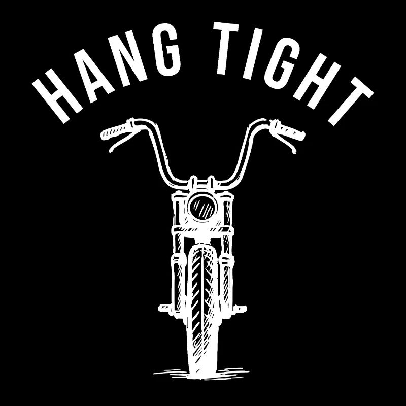 Hang tight motorcycle ape hanger