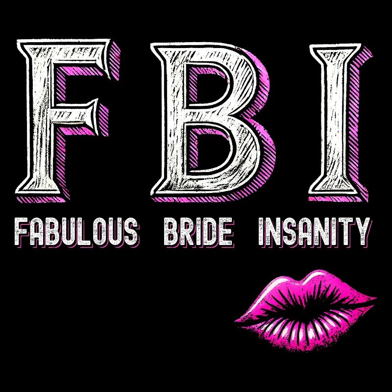 Fabulous Bride Insanity Graphic Tee bachelorette