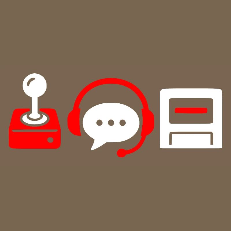 Retro-Controller, PC und Headset 