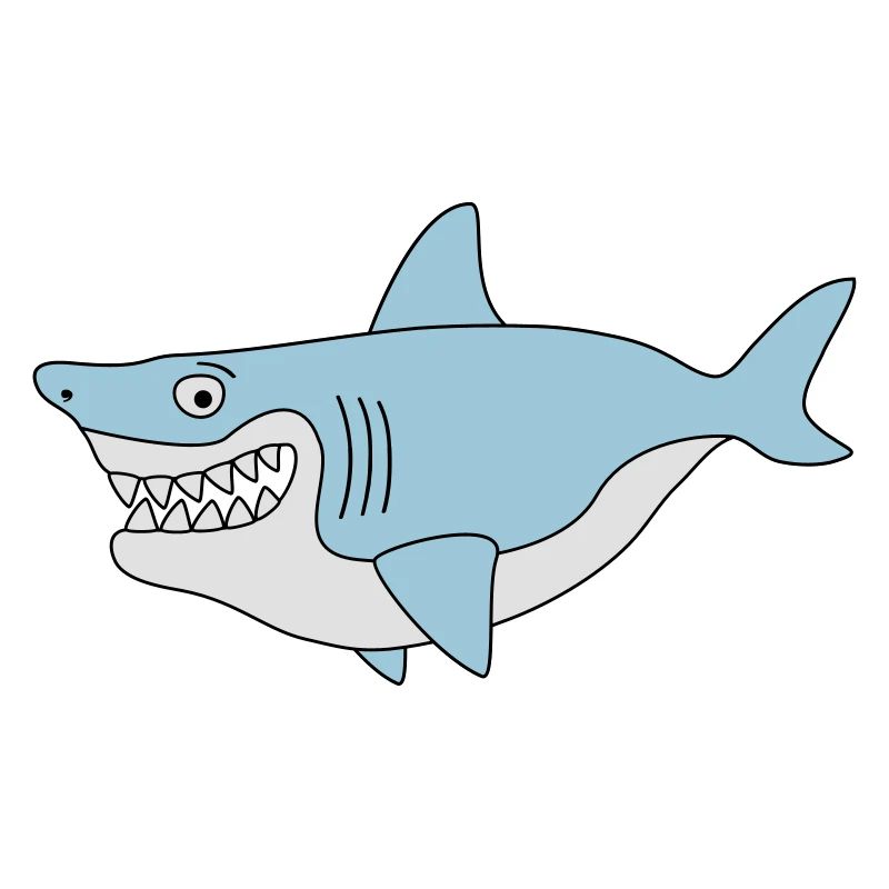 sourire de requin