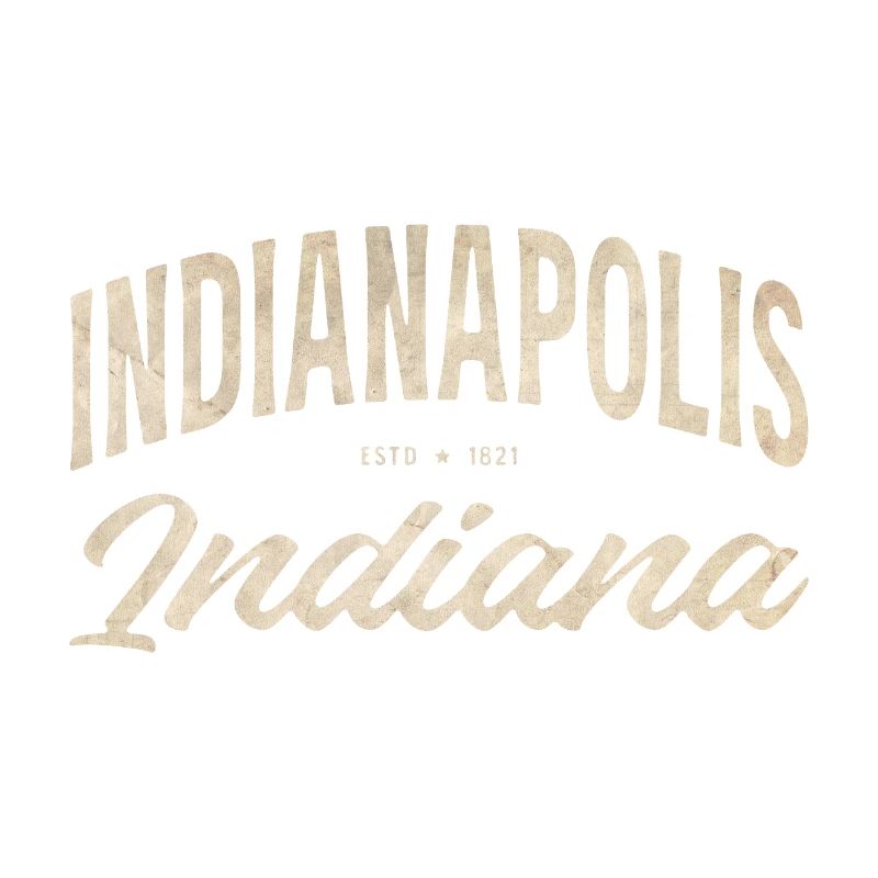 Vintage Indianapolis Script Logo