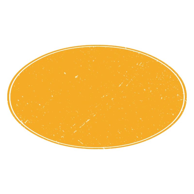 Ovaler Background schmutzig gold-gelb