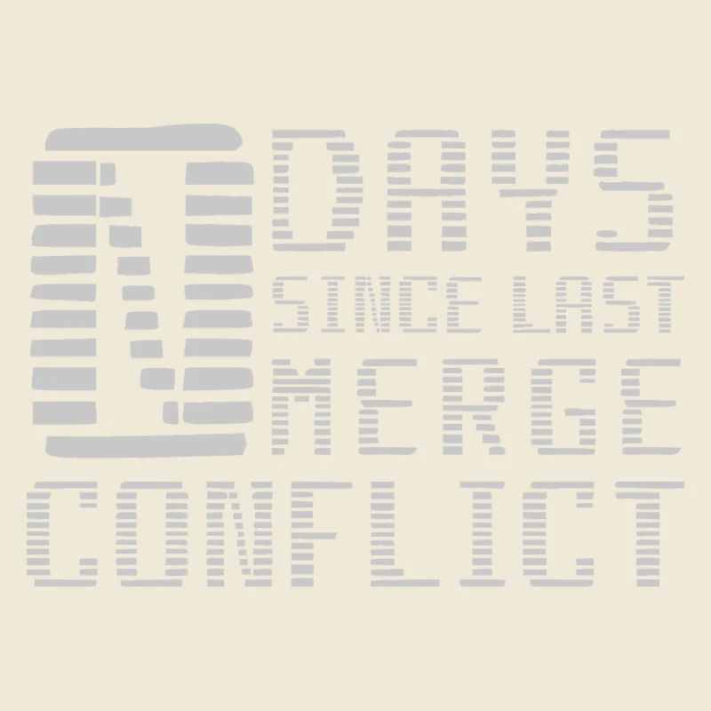 Merge Conflict Software Developer Developer geek