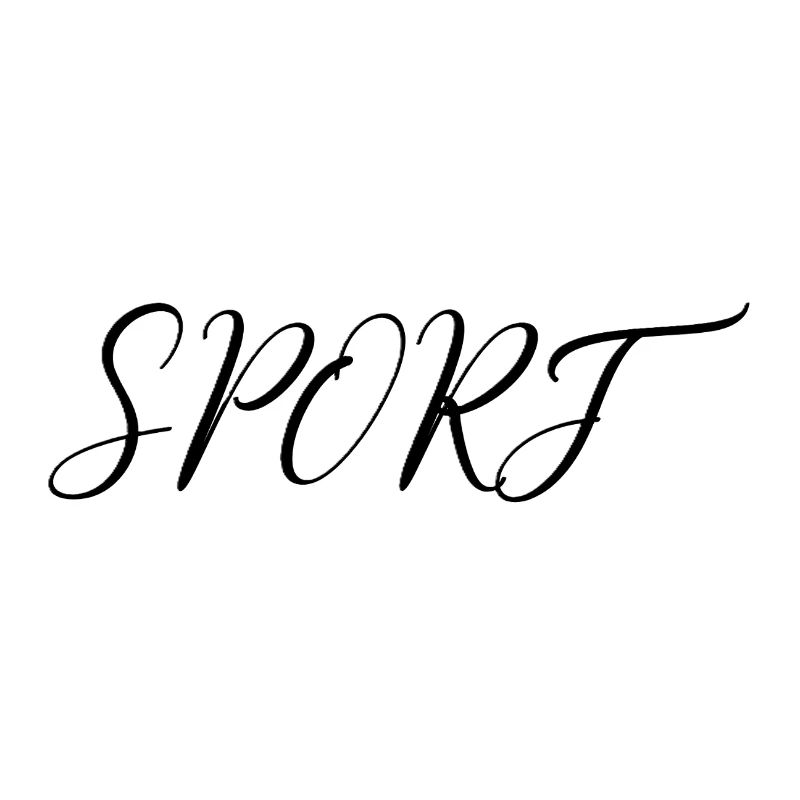 Lettrage Spokè élégant dans le style du lettrage à la main
