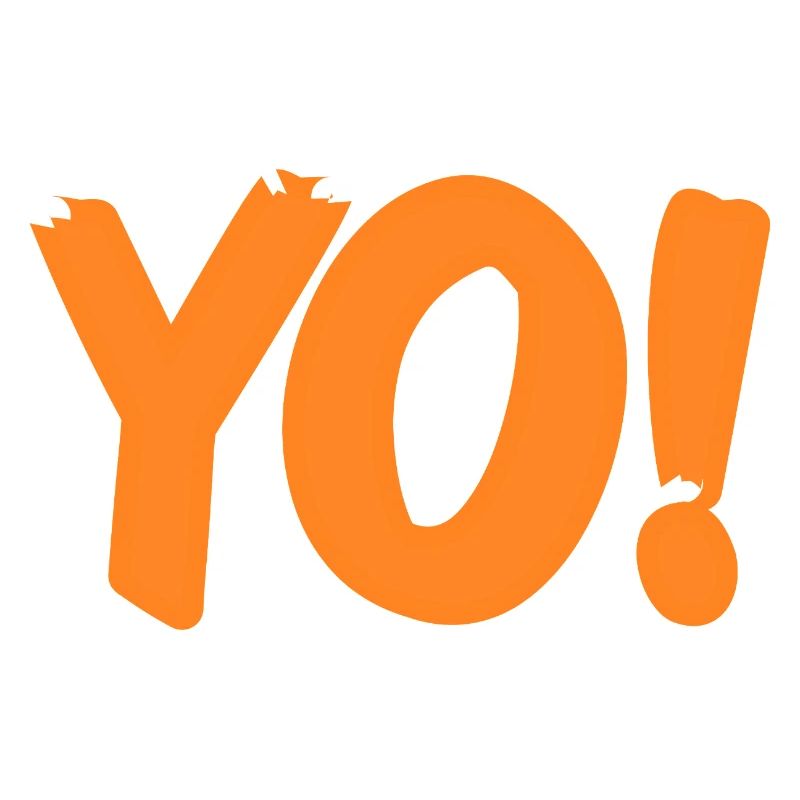 Yo Funny Retro Slang Expression Humor Phrase