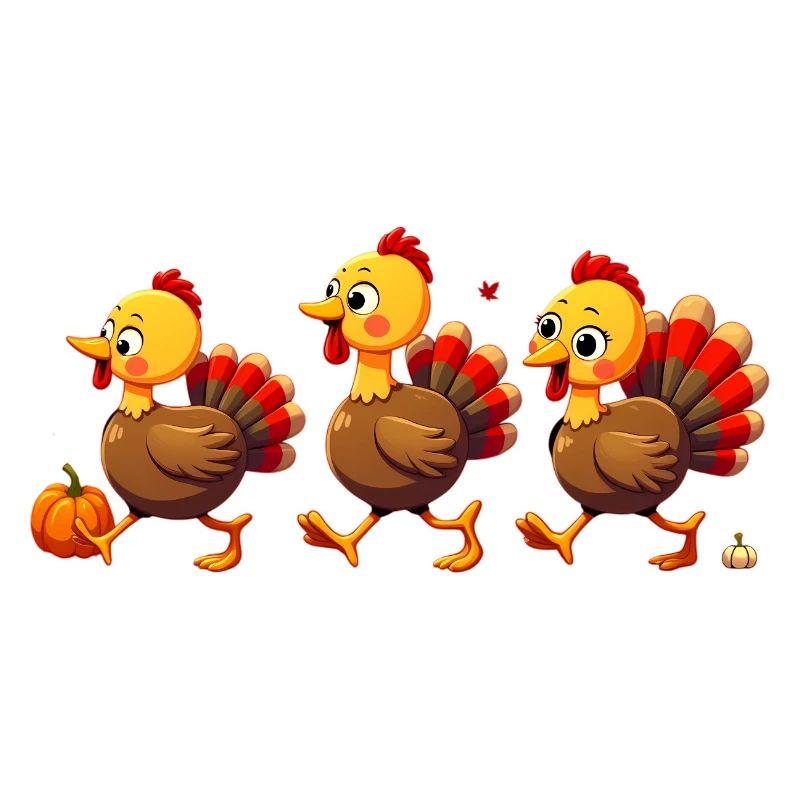 Bébé dinde de Thanksgiving