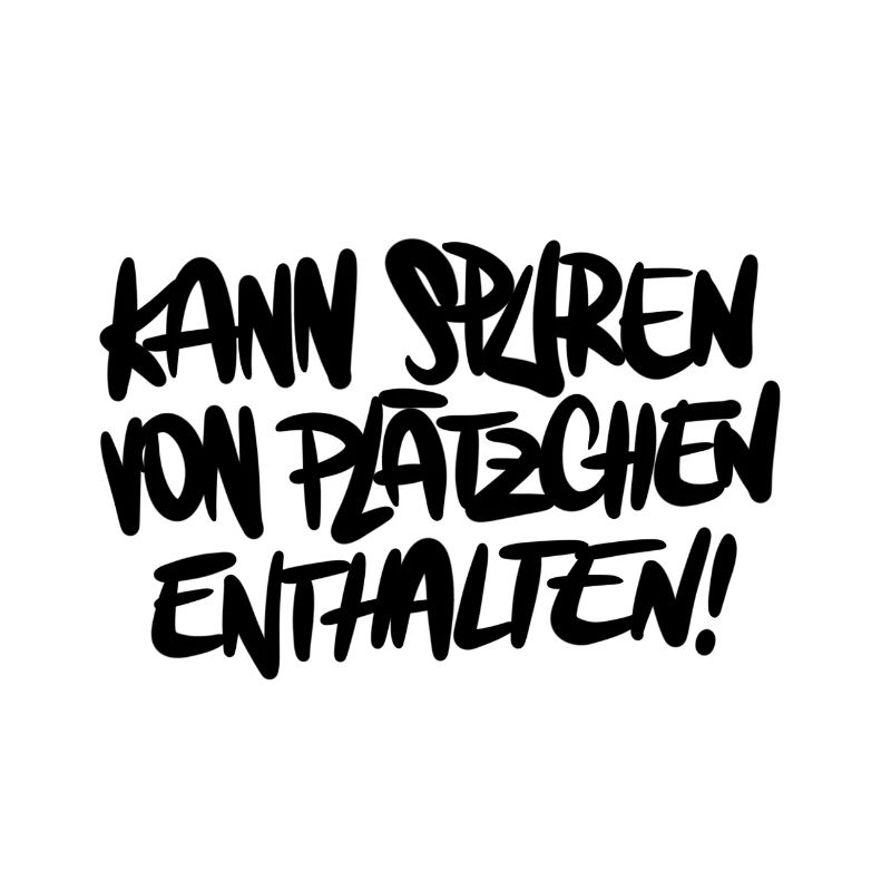 Weihnachten Spruch Humor Plätzchen