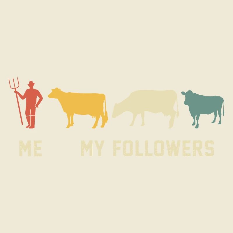 Vaches Moi et mes disciples vache