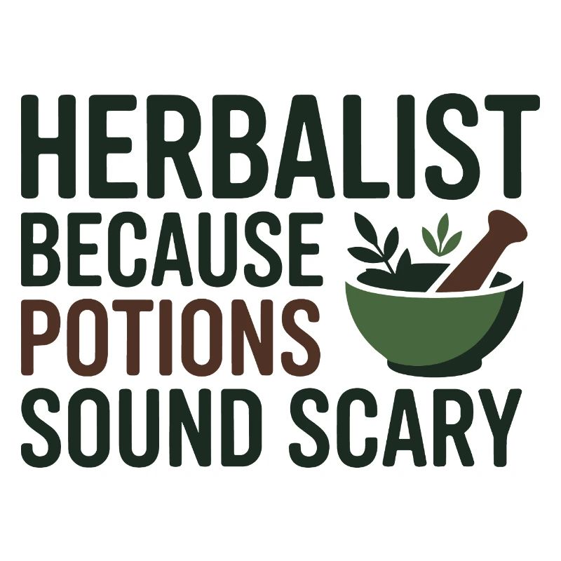 Herboriste parce que les potions semblent effrayantes professionnelles