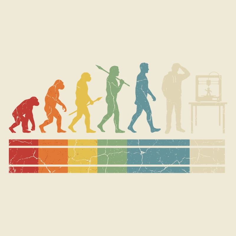 3D Printing Evolution – Vintage Maker Design