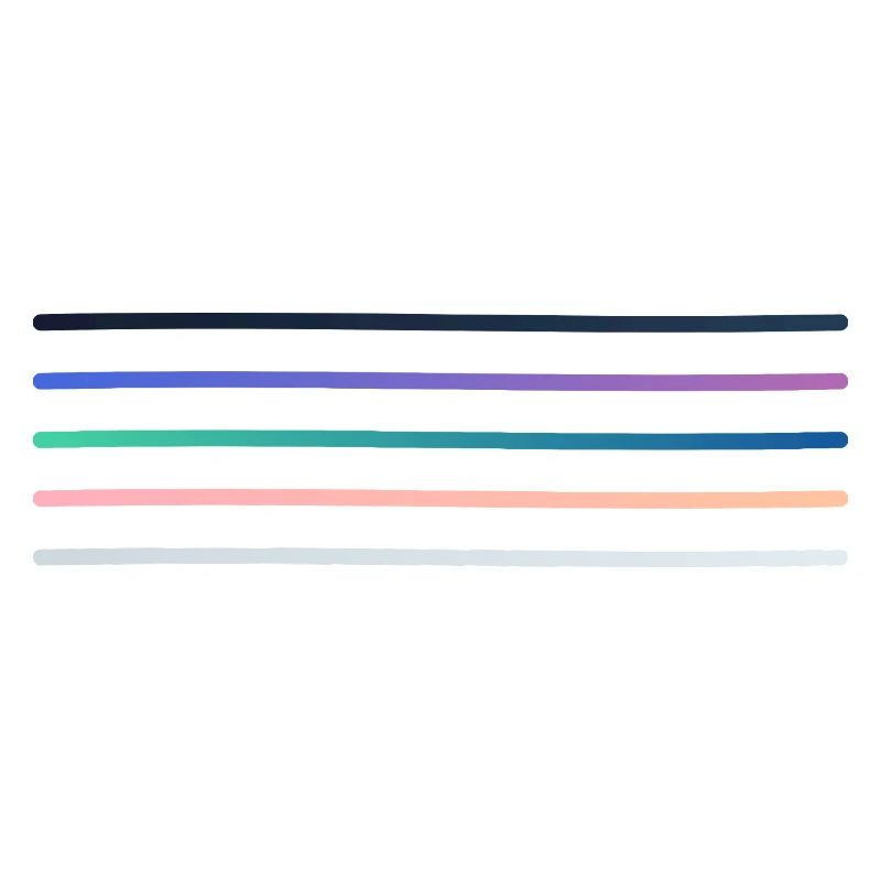 Vibrant stripe palette