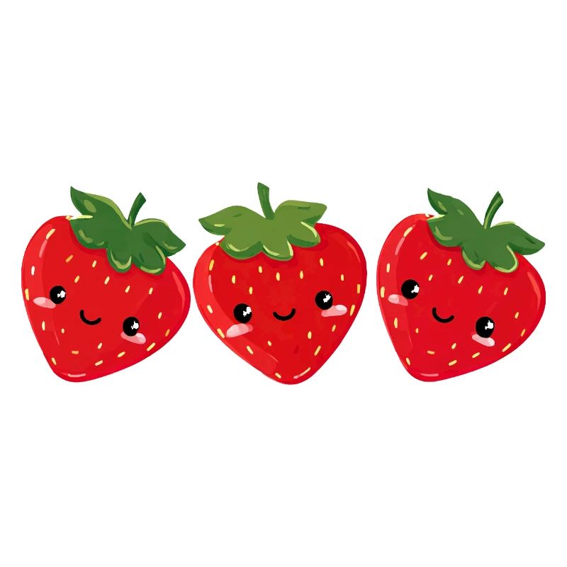 Fraises Visages Doux