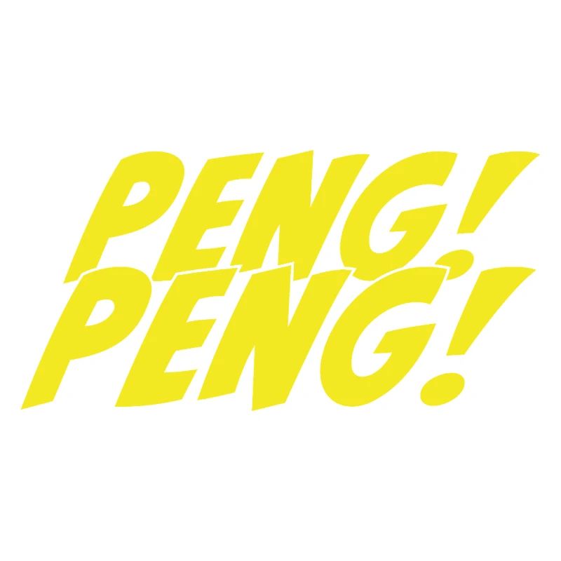Peng Peng Vintage Comic Stil
