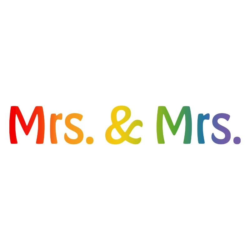 Rainbow Mrs and Mrs 1