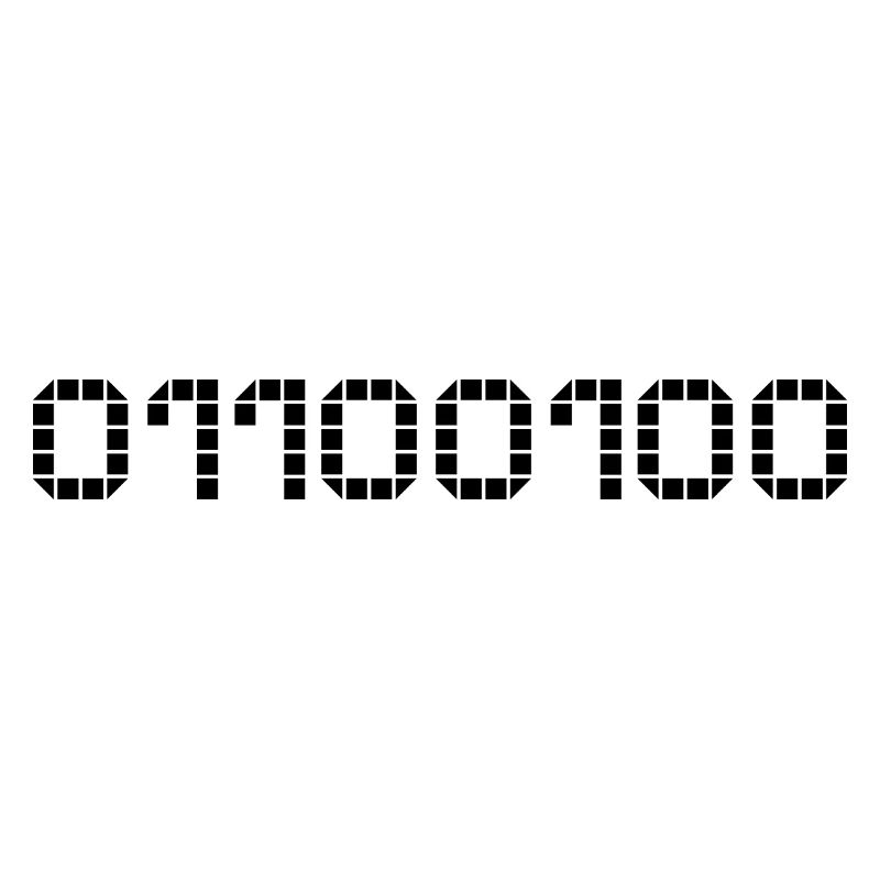 Binary notation - 100