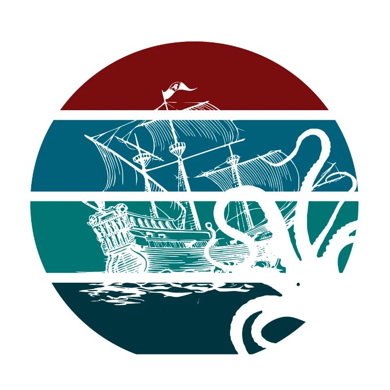 Nautischer Friedenssymbol Ventilator Grafik