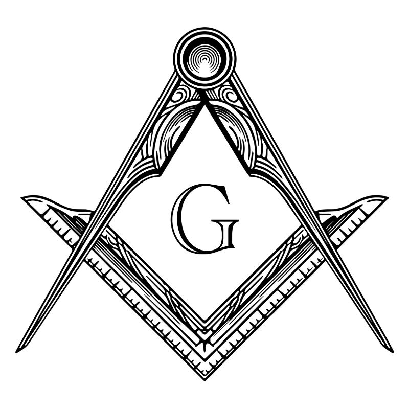 Masonic Symbol Angle & Compass Freemasonry