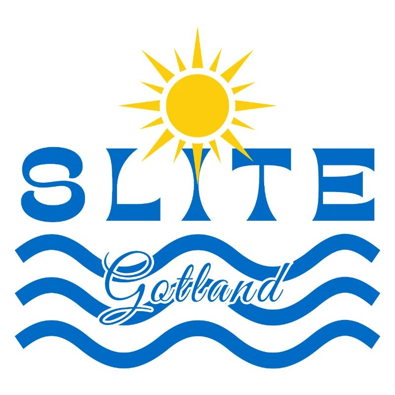 Slite Gotland-Sun and Waves
