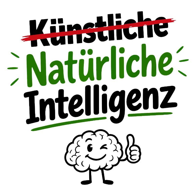 Natürliche Intelligenz gibt es auch (noch)