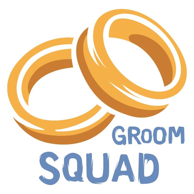 Groom Squad Ringe Junggesellenabschied