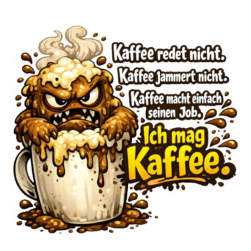 Kaffee Redet Nicht Kaffee Jammert Nicht